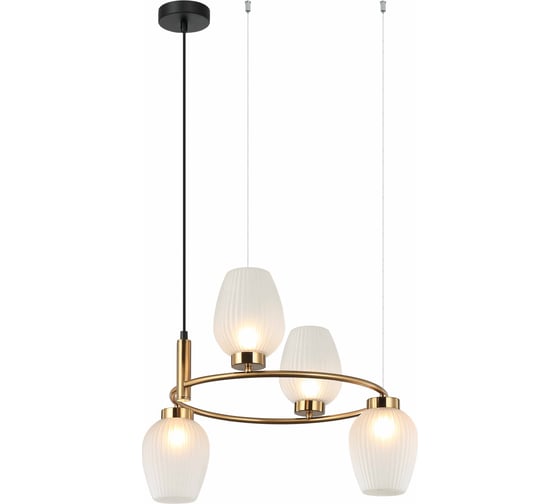 Изображение товара Люстра Росток MDM-5919/4 BRO+W латунь 4x40W G9 d400 h1000, HAO24 988385868