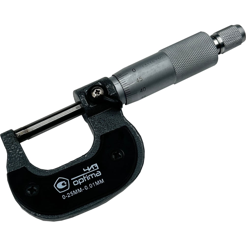 Изображение товара Микрометр ЧИЗ МК-25 0,01 - точный измерительный инструмент для бытового и профессионального использ