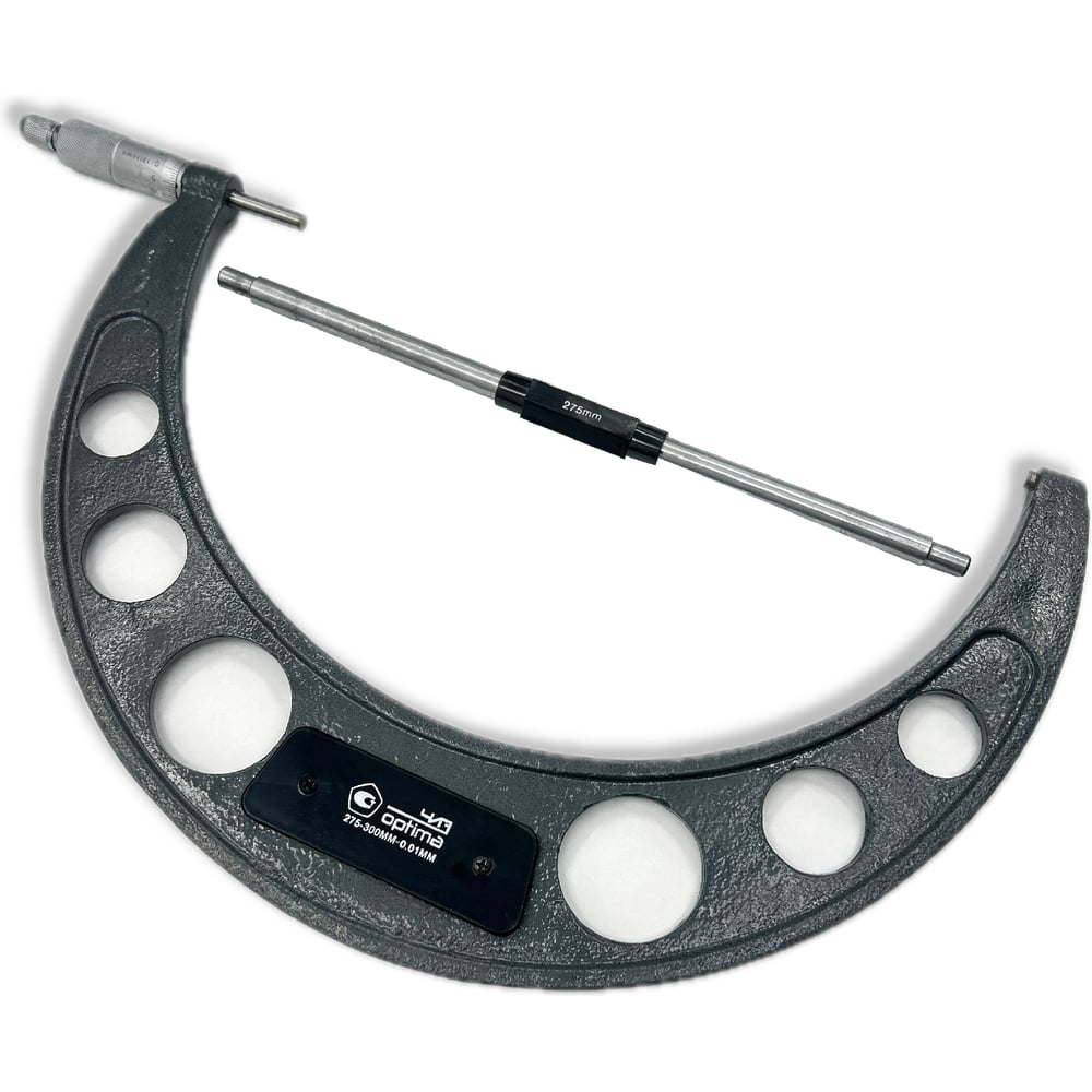 Изображение товара Микрометр ЧИЗ МК-300 0,01 -ОПТИМА для точных измерений