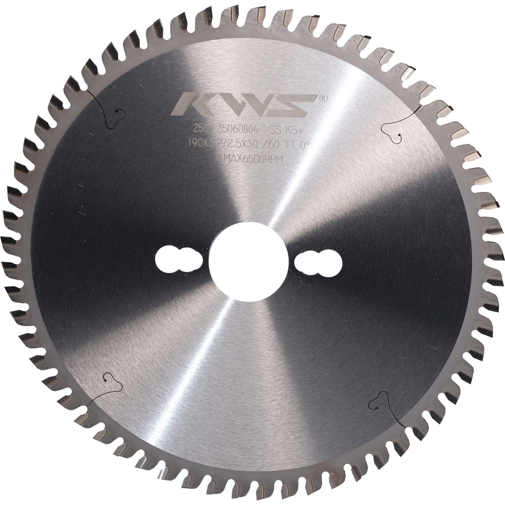 Изображение товара Диск пильный для искусственного камня KWS 190х30х3.2/2.5 60T TT
