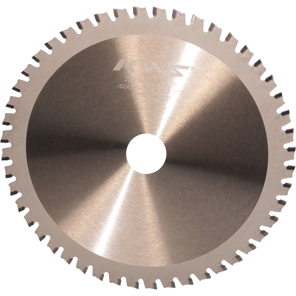 Изображение товара Диск пильный для обработки стали KWS 160х20х2.2/1.8, 48T ZYTP К5 Chip Limiter CFKH00057