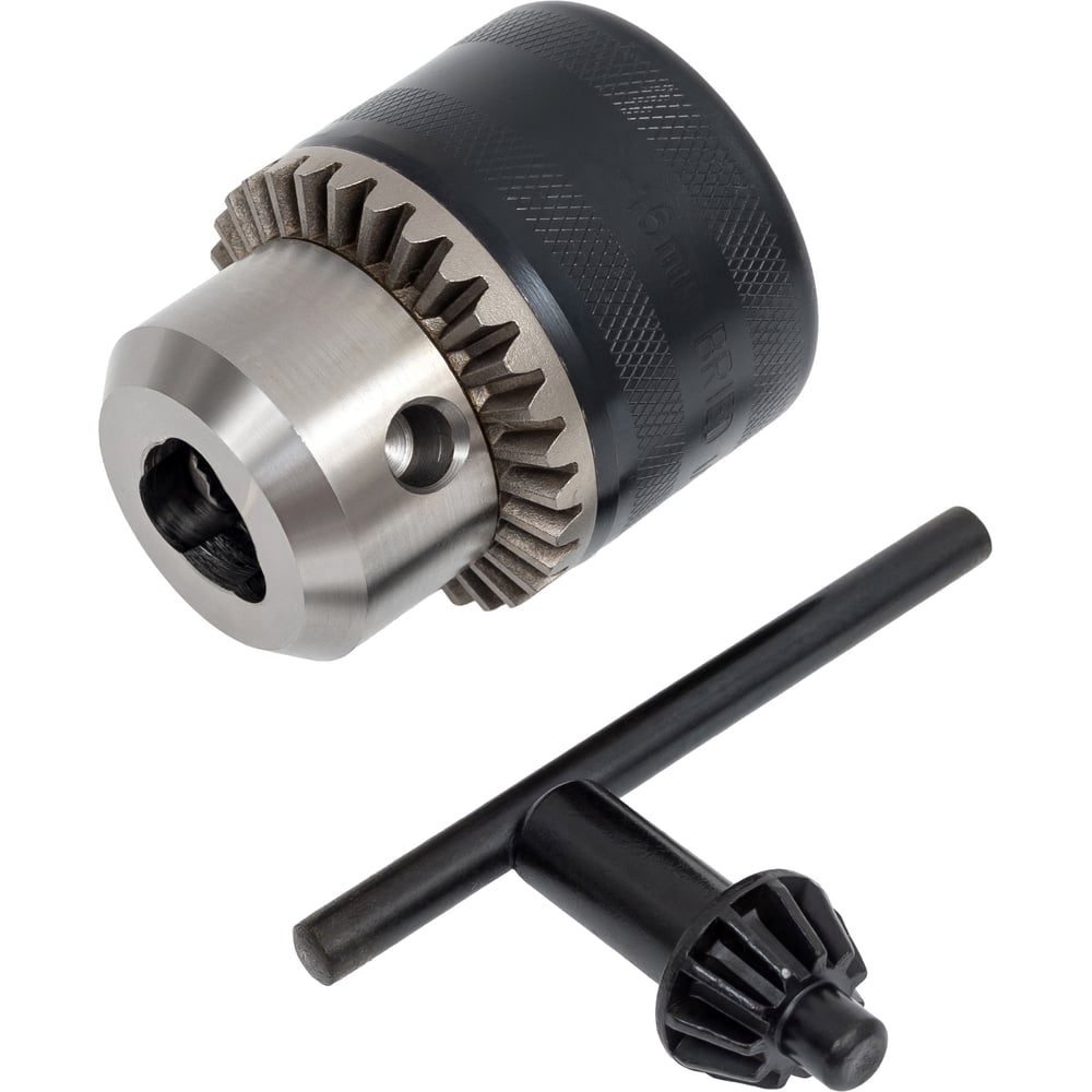 Изображение товара Патрон сверлильный 16 мм с посадочным диаметром 1/2 ключевой