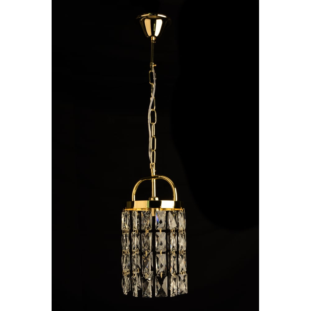 Изображение товара Подвес Росток 8418/1/160 B GD золото/хрусталь 1x60W E14 d160 h700, KLD24 988383046
