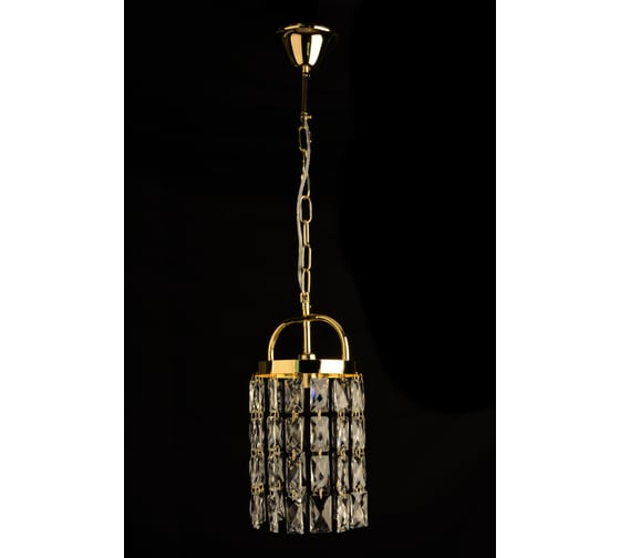 Изображение товара Подвес Росток 8418/1/160 B GD золото/хрусталь 1x60W E14 d160 h700, KLD24 988383046