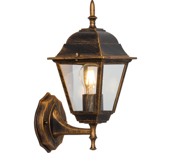 Изображение товара Светильник уличный настенный Росток 17061-S-WU черное золото 1*E27 h355, SHJ20 987691789