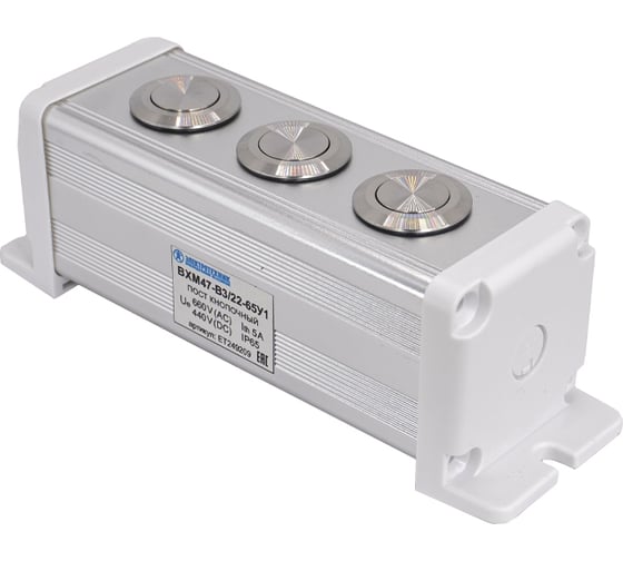 Изображение товара Пост управления Электротехник BXM47-B3/22-65У1 3GQ22-L-11/S (1C1NO1NC) цилиндр ET249209