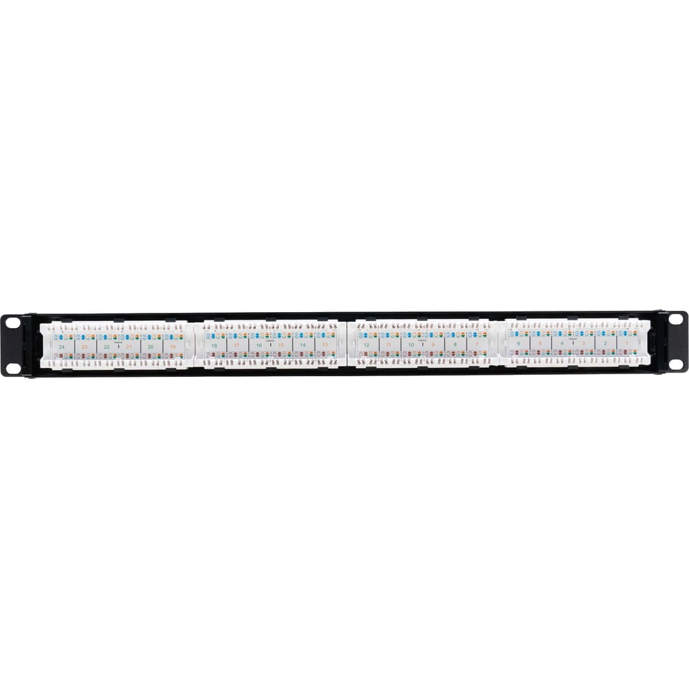 Изображение товара Патч-панель Filum 19 1U Cat 5e 24 порта RJ45 неэкранированная