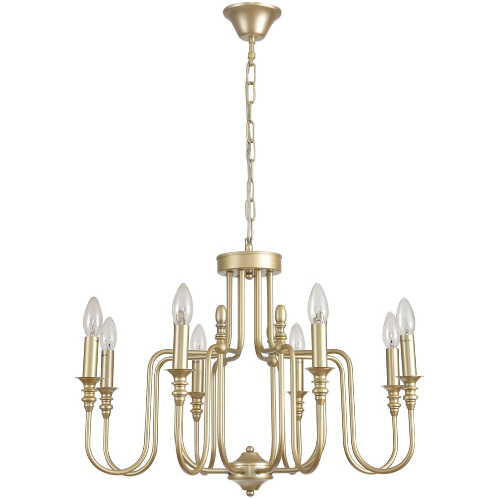 Изображение товара Люстра LUMION SUANA E14 8*40W классика серебро шампань