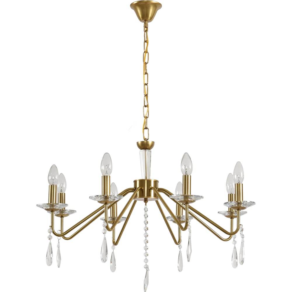 Изображение товара Люстра классика LUMION SUANA с 8 лампами E14 для гостиной и спальни