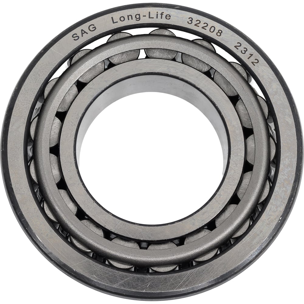 Изображение товара Подшипник SAG 32208 радиально-упорный роликовый однорядный 80х80х23 мм