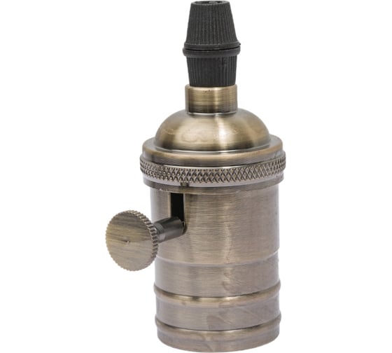 Изображение товара Подвесной патрон TDM ELECTRIC Е27 с выключателем, металлический "Лофт", бронза SQ0335-0068