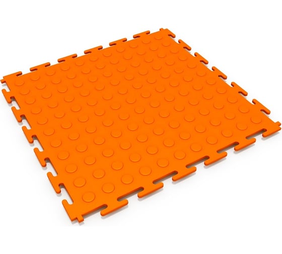 Изображение товара Модульное напольное покрытие VOLTA Монетка, оранжевый 01-00102888