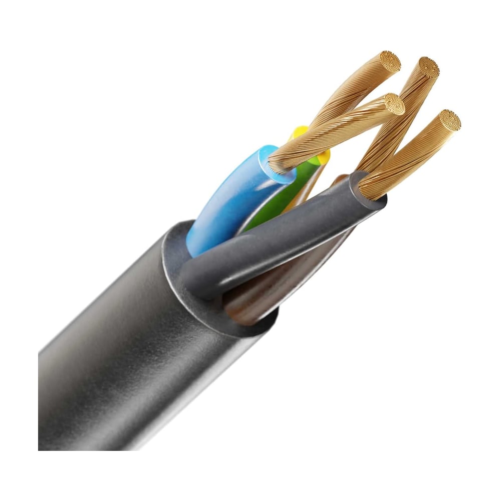 Изображение товара Кабель гибкий ELITRON КГтп-ХЛ 4x50 мм2, 100м E184-100