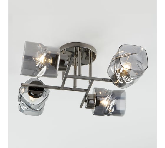 Изображение товара Потолочный светильник Eurosvet 30165 4 черный жемчуг a047331