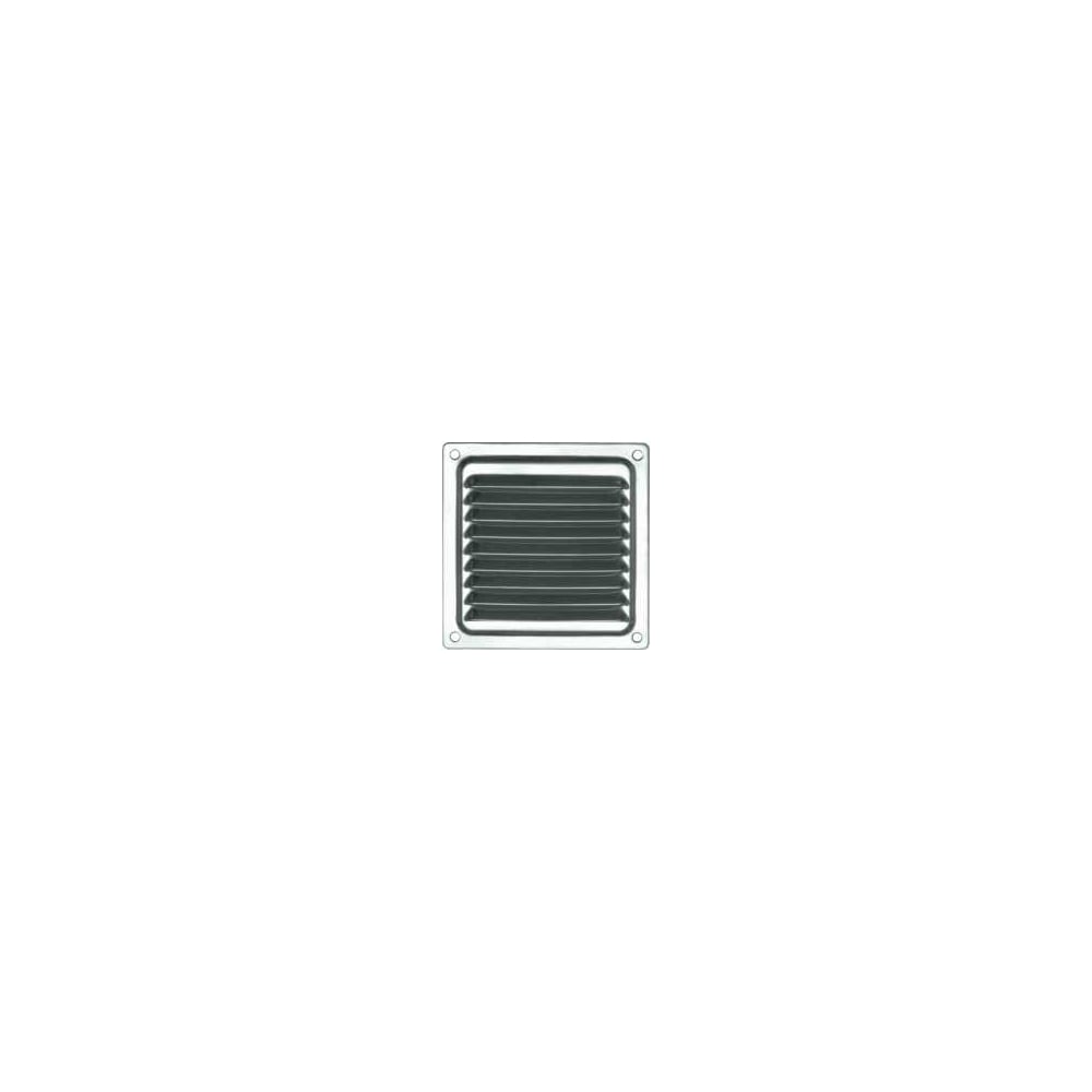 Изображение товара Решетка вентиляционная DOMART 100x100 цинк для внутренней и внешней установки