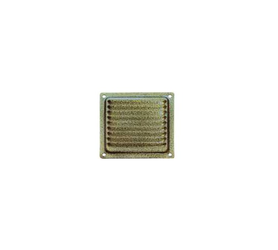 Изображение товара Решетка вентиляционная DOMART 100x100, с сеткой, бронза антик 4620007780246