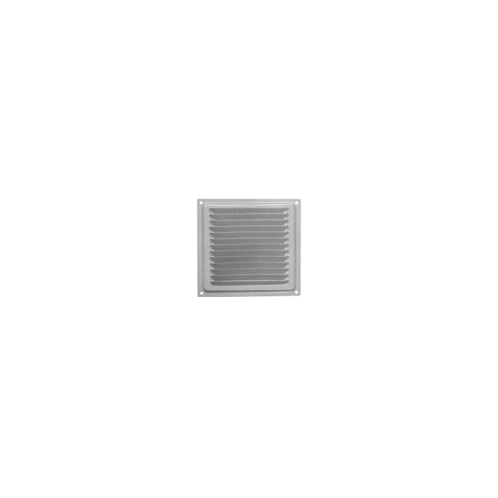 Изображение товара Решетка вентиляционная DOMART 150x150, с сеткой, серый металлик 4620007780499