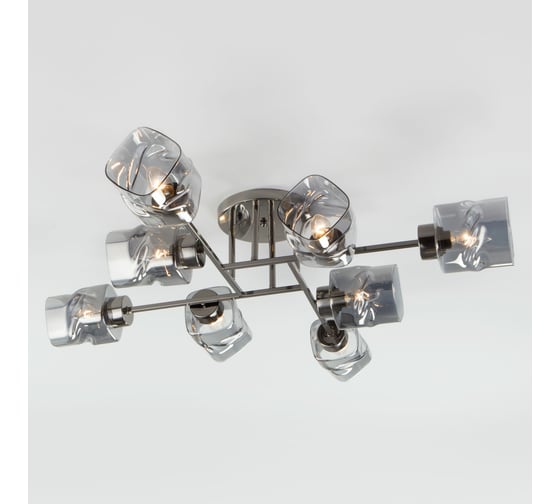 Изображение товара Потолочный светильник Eurosvet 30165 8 черный жемчуг a047333