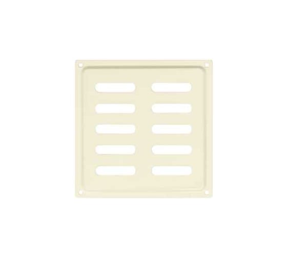 Изображение товара Решетка вентиляционная DOMART 150x150 модель 2 бежевый 4660046018092