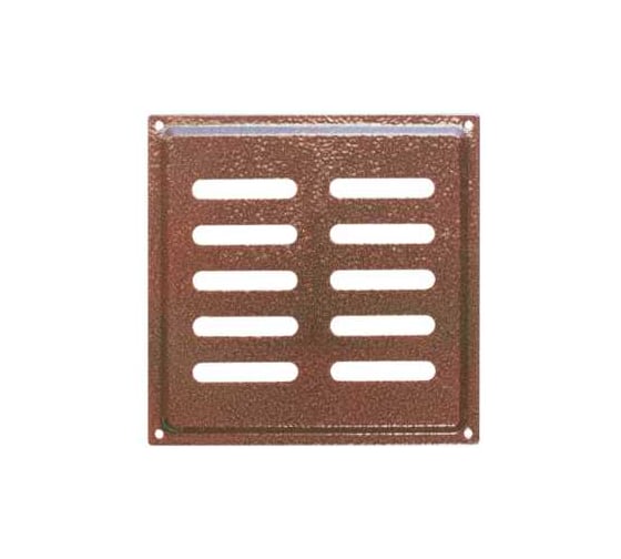 Изображение товара Решетка вентиляционная DOMART 175x175 модель 2 медь антик 4660046005306