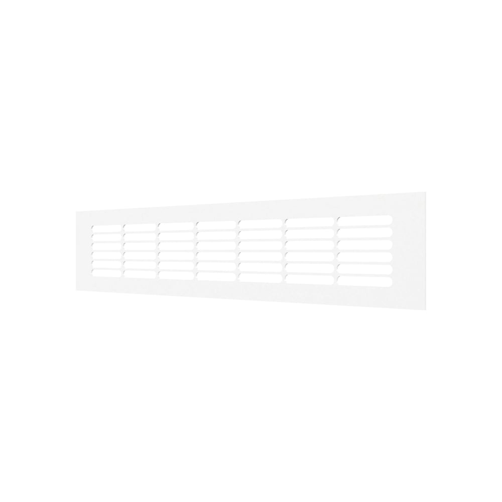 Изображение товара Решетка вентиляционная переточная ERA DP AL 300x60 алюминий White 3006DP AL
