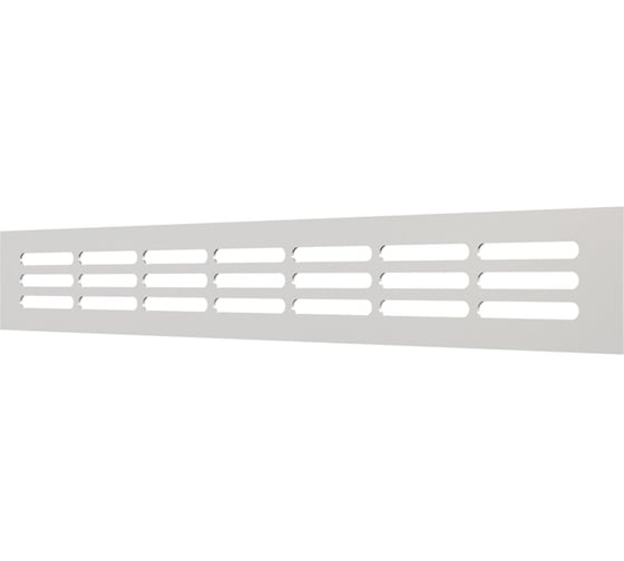 Изображение товара Решетка вентиляционная переточная ERA DP AL 300x42 алюминий Silver 3004DP AL Silver