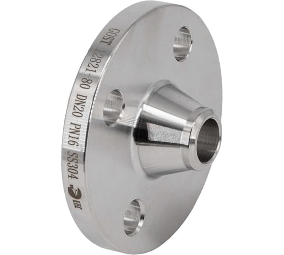 Изображение товара Фланец воротниковый нержавеющий NEWKEY AISI304 DN20 (3/4) (25мм), (CF8), РN16 NK-FN20/4