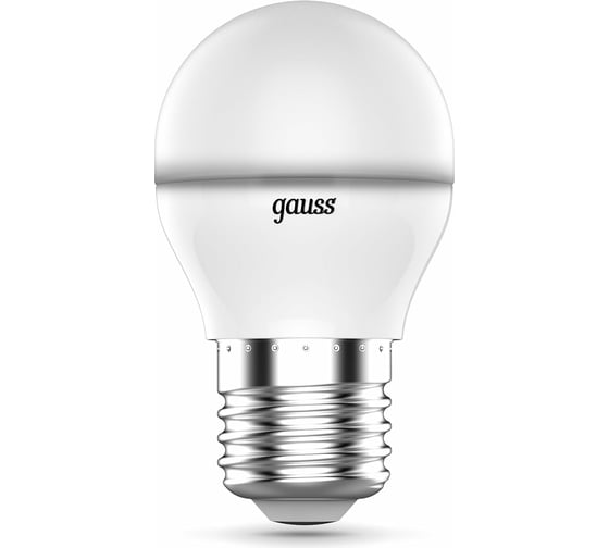 Изображение товара Лампа Gauss Шар G45 6W E27 RGBW+димирование LED 1/100 105102406