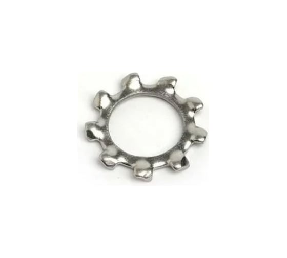 Изображение товара Пружинная шайба ЦКИ DIN 6797A, М6, зубчатая, Ц, 1000 шт. 68153