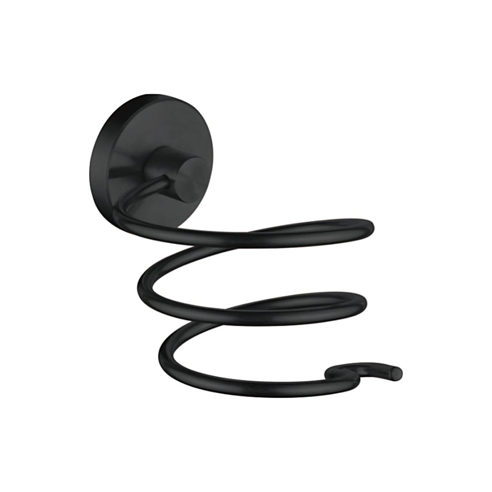 Изображение товара Держатель для фена Ledeme L71730B нержавеющая сталь настенный черный