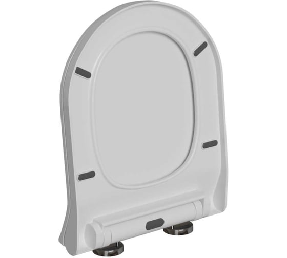 Изображение товара Сиденье для унитаза WAVE ALEO дюропласт, микролифт, БЕЛЫЙ глянец NEW 556017
