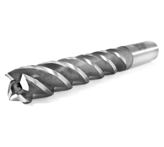 Изображение товара Фреза концевая 20х100х166 HSS Z=4 ц/х dхв=20мм исп1 с торцевым зубом Beltools ri.190.648