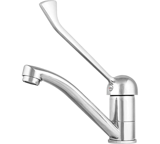 Изображение товара Смеситель для раковины/мойки Mix&Fix Йота локтевой, одноручный излив 150 мм тов-206549