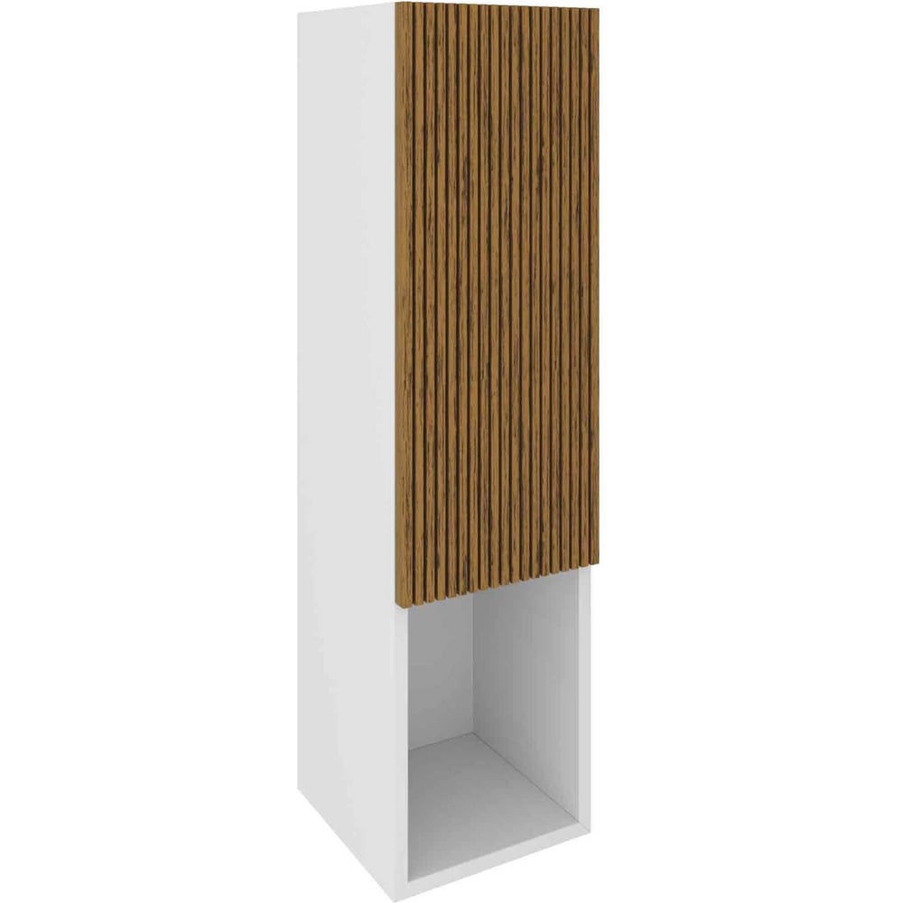 Изображение товара Подвесной пенал для ванной ЗОВ Кито Белый-Тростник KPBT