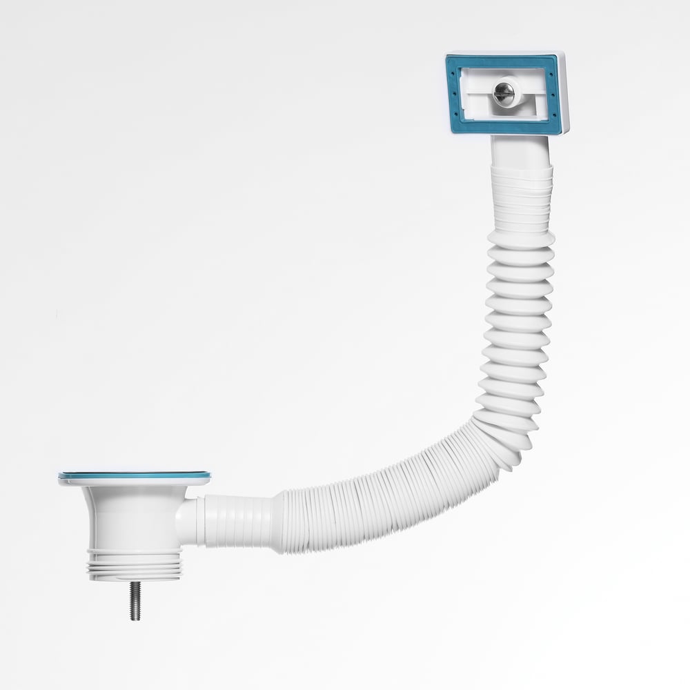 Изображение товара Выпуск Инкопласт И 1 1/2 д70мм с переливом для нержавеющих моек VP11270