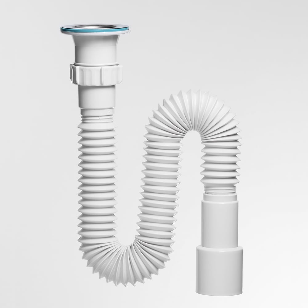 Изображение товара Гофросифон Инкопласт 1 1/2*40-40/50 для умывальника