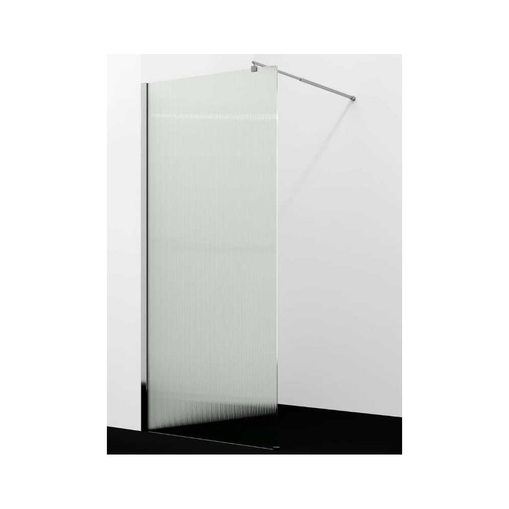 Изображение товара Душевая перегородка WasserKraft Rur 30W44-FL 2000 мм х 1000 мм стекло алюминий хром