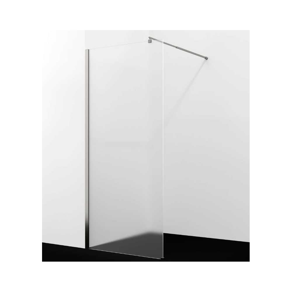 Изображение товара Душевая перегородка WasserKraft Rur 30W40BN-MG из стекла и алюминия