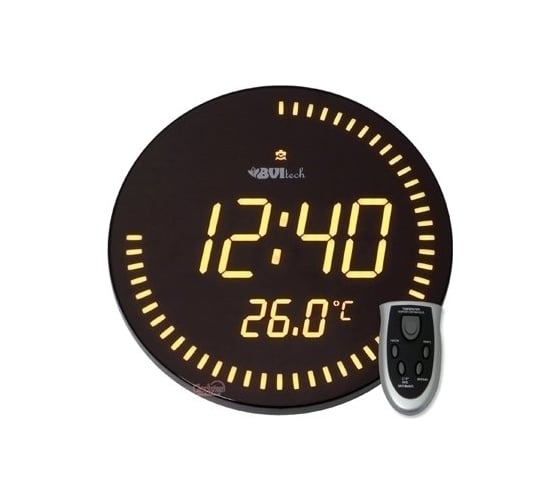 Изображение товара Сетевые часы BVItech желтый/черный BV-10YKx