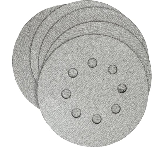 Изображение товара Шлифовальный диск на бумажной основе Свое ремесло White 125мм 8отверстий Р100 АМ194904