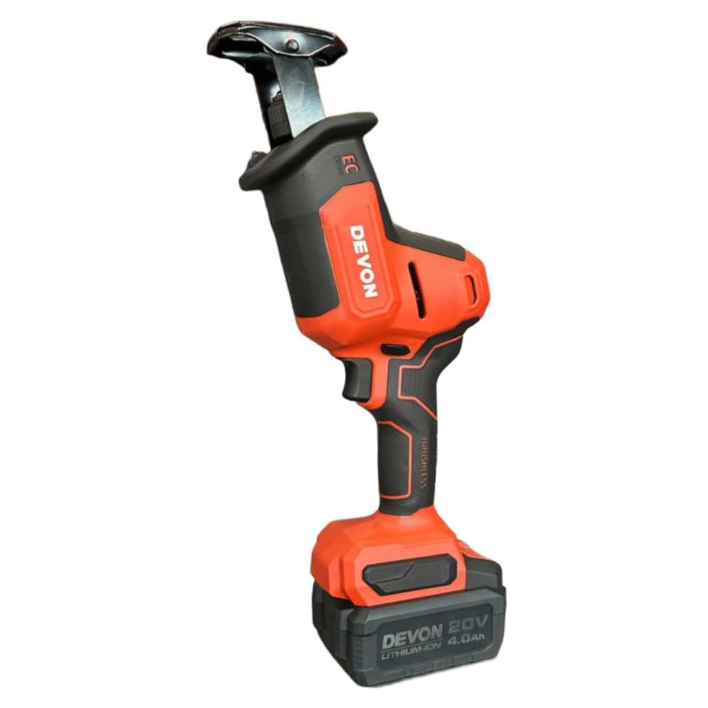 Изображение товара Аккумуляторная сабельная пила DEVON 5830-LI-20 профессиональный инструмент