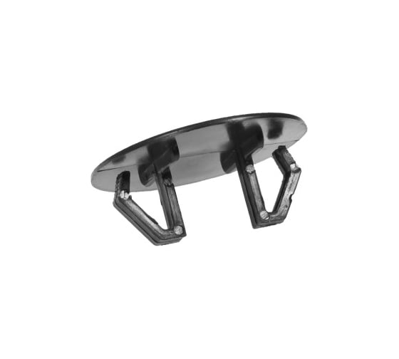 Изображение товара Заглушка пластиковая Миниворкс под отверстие Ø35-40, с ультратонкой шляпкой Ø43,3 мм, толщиной 2 мм, цвет серый (RAL 7040) –  (15 шт.) TFLH35-RAL7040