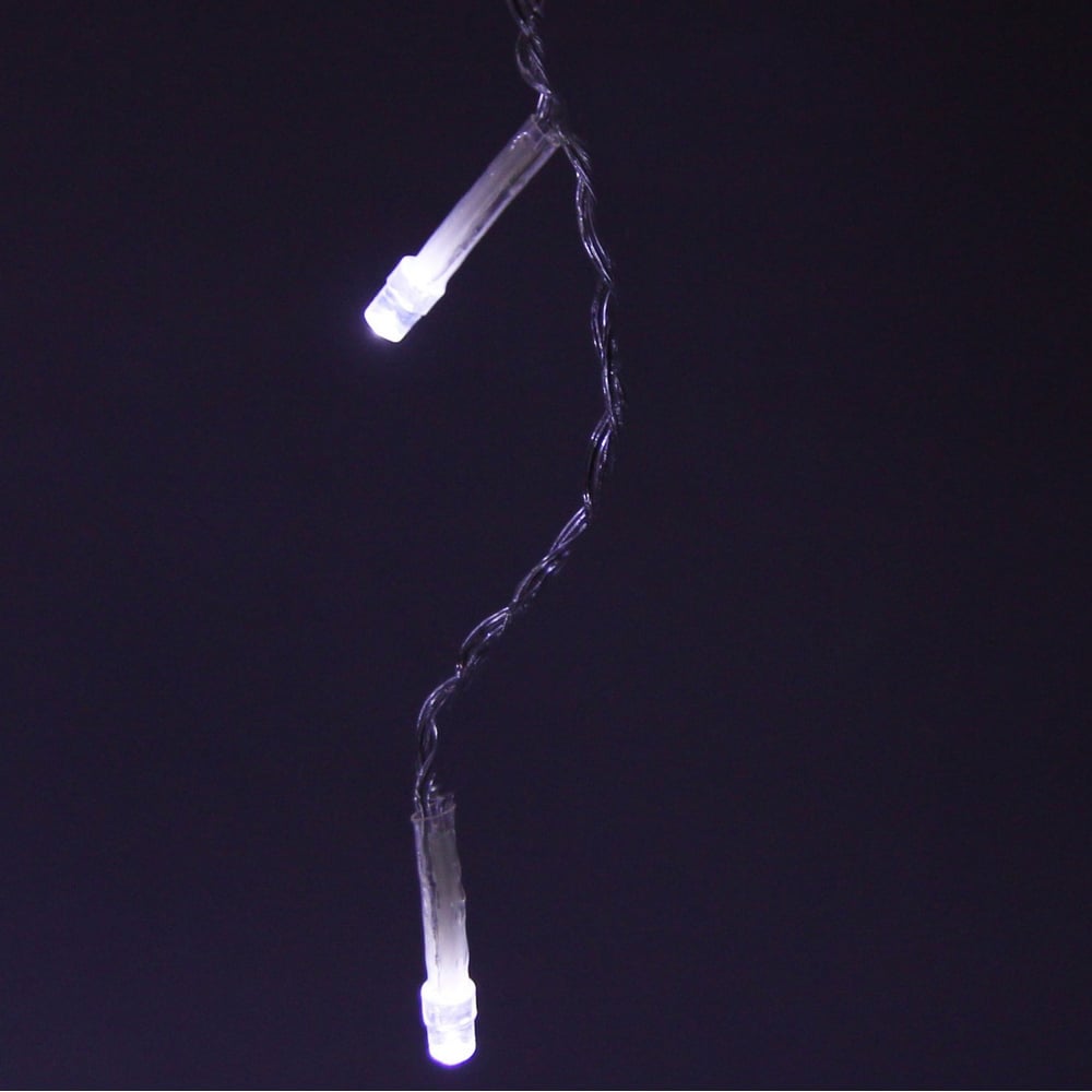 Изображение товара Гирлянда для дома Серпантин БАХРОМА ш1,5м, 48 LED, мерцание, IP-20, белый