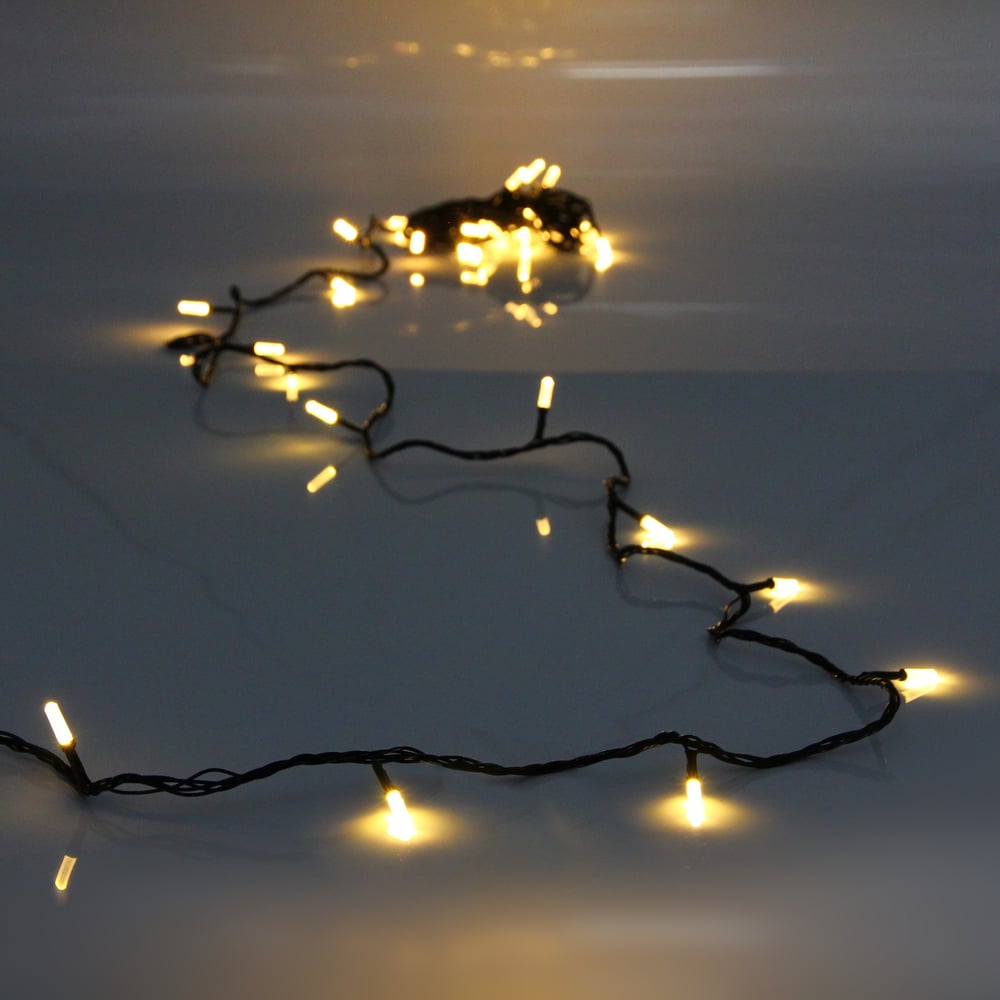 Изображение товара Гирлянда для дома Серпантин Кристаллы 5 м 36 ламп LED черный провод 8 режимов IP-40