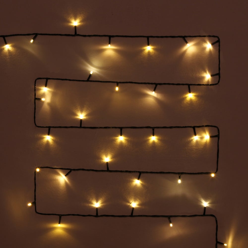 Изображение товара Гирлянда уличная Серпантин 11м 120 LED теплая белая влагозащищенная IP-54