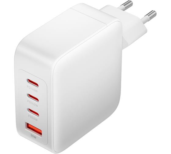 Изображение товара Сетевое зарядное устройство на 4 порта GaN VENTION 140W USB (C+C+C+A) FEIW0-EU