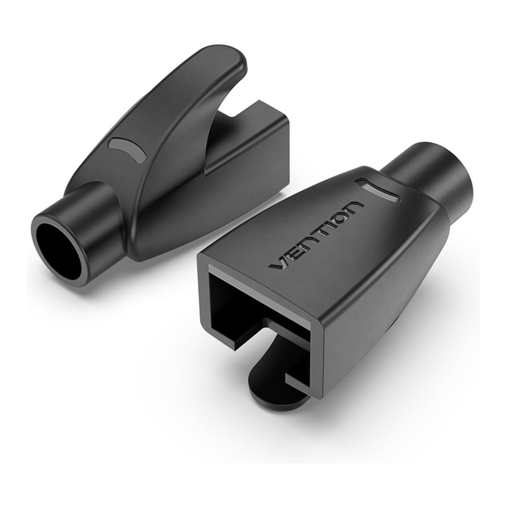 Изображение товара Колпачки изолирующие для разъемов VENTION RJ-45 (100шт.) - Черный IODB0-100