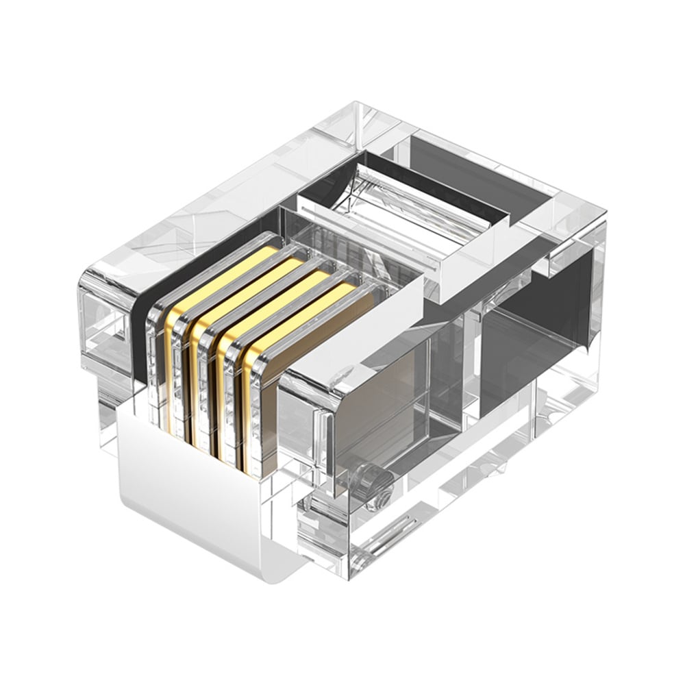 Изображение товара Коннектор VENTION RJ11 6P4C 50 шт для телефонных линий