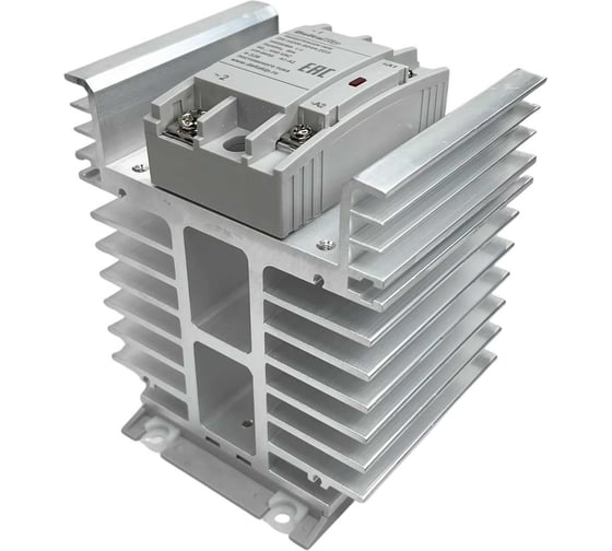 Изображение товара Твердотельное реле с радиатором DELTAKIP DK-HDM-8044.ZD3 (80А, 3…32VDC) DK-F0000065