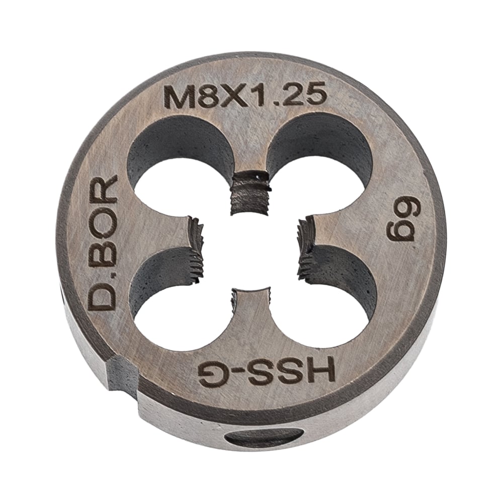 Изображение товара Плашка D.BOR DIN 223 Form-B HSS-G M8x1,25